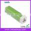 Customized logo lipstick power banks 2600mah,2200mah,2000ma