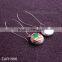 12mm Crystal rhinestone fashion design hanging earrings