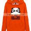 fashion black hoodie white strings,tech fleece thick drawstring hoodie sweatshirt for children