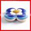 Wholesale soft PVC fridge magnet for Souvenir,3D flower shape fridge magnet (CMS-P0)