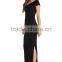 Women evening dress maxi dress sexy one shoulder dress woman wear