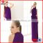 2014 New Arrival chiffon dresses ankle length women chiffon dress design with solid color bohemian dresses