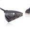 hdmi switch 3 port Pigtial with 30cm hdmi cable PET0301D
