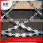 High security razor razor barbed wire fence