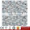 IMARK Mixed Color Mosaic with Crystal Glass Mosaic Tiles Mix Marble Mosaic Tiles(IXGM8-022)
