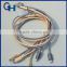 High quality universal zipper 3 in 1 usb charger cable for iPhone6 and android mobile phone data cable wholesale