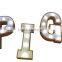 Direct Manufacture of Illuminated Vintage Letter Light With Battery Power for Room Decoration
