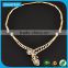 Hot New Products For 2016 dubai Wedding Gold Jewelry Sets , Necklace Set Jewelry Gold