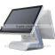 15inch Dual Touch Screen Supermarket POS System All in One With Aluminum Alloy Casing