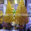 gold crystal christmas trees for sale