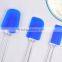 Hot Resistant 3-Piece Silicone Spatula, Cheese Scraper Of Baking Tools