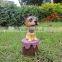 Life size Kaldi welsh corgi dogs statues gift items for sale