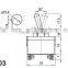 50A automotive switchWaterproof reset switch