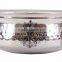 IndianArtVilla Stainless Steel Hammered Dish Serving Handi 600 ML - Serveware Dishware Home Hotel Restaurant Tableware