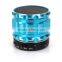 Portable Mini Speakers Metal Steel Wireless Bluetooth Speaker With FM Radio Support SD Card