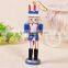 Wooden christmas decorating nutcracker