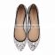 Fashion woman shoes flats for women lace upper ballerina shoes