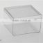 DISPOSABLE PS COOKIES BISCUIT SNACK PACKING BOX SQUARE CONTAINER WITH LID ECONOMIC CH9560