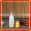 e-liquid bottle pe flat childproof with bottle dropping ldpe 15ml pe with plastic bottle cap