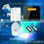 Factory price touch panel gsm home security wireless alarm system support mobile call /sms alarm numbers