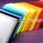 colored acrylic advertising panel