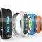 E02 Bluetooth Smart Bracelet Anti-lost Wristband Sports Fitbit with Pedometer Sleep Monitor for IOS Android Phones