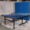 Easy folding table tennis table with wheel ping pong table outdoor table