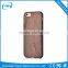Luxury Ultra Slim TPU+Red Sandal Wood Case for iPhone 6/6s Plus Back Cover Case