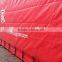 Waterproof and High Tear Strength PVC Tarpaulin Printed Truck Side Curtain Cover Fabric