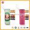 Fashion Custom Logo 750ML Insulated Neoprene Water Bottle Cover Case Sleeve Pouch bag