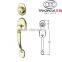 Tri-Circle extra seguridad Residential Entrance Handle Set TC1998