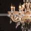Gold Transparent Crystal Decoration Pendent Lamps