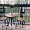 Vintage Bar Table / Retro Bar Table/ Metal Bar Table