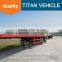 3 Axle Semi Trailer with side wall