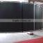 large format curved projection screen for simulator system