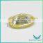 Free Sample Gemstone Wholesale Oval Cut Raw Cubic Zirconia,Synthetic Light Lellow Stone