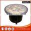Gas Fire Pit Table Marble Top Round Outdoor Propane Fireplace Patio Furniture