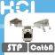 Network Solution RJ45 STP 8P8C Female Connector Cat6A Modular Keystone Jack