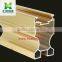 polish gold alu profile for Kitchen cabinet door frame