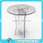 Acrylic Furnishing Dining Table Large Accent Table Crystal Plexiglass Vanity Table