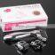 Cheaper price titanium 1200,600,180 needles 3 in 1 derma rollers,micro needle roller -L013B