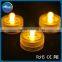 Waterproof Submersible LED Color Changing Tealight Candle Light for Wedding Candles Vase Fish Tank Decoration