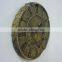 Indoor Outdoor Garden Decorative Polyresin Wall Clock