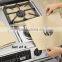 4pcs/ set Gas Hob Protectors Are Like Tiny Bibs That Keep Your Stove Clean PTFE coating
