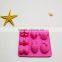 Custom Silicone Ice Cube Tray In Fruit Shape