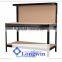 garage folding steel frame workbench