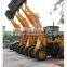 4WD high quality front end loader with hydraulic control and disc brake