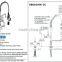 High quality Mini Pre-rinse Unit faucet restaurant