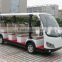 Comfortable sightseeing golf course battery powered mini shuttle bus