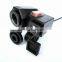 Motocycle/UTV Dual USB charger socket with DC 12V Power Socket and rocker switch